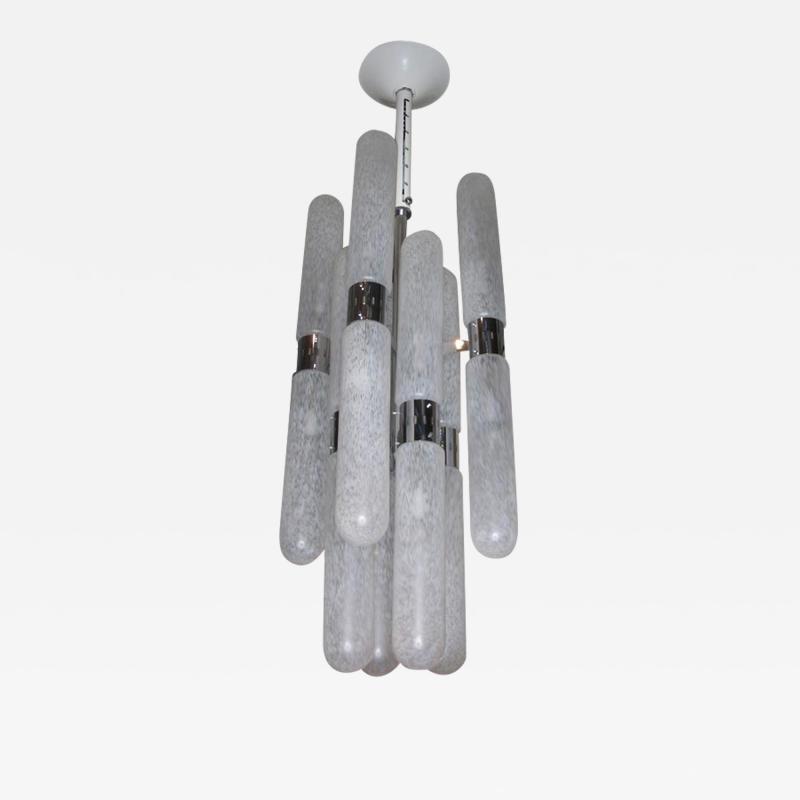 Aldo Nason 1960s Murano glass chandelier by Aldo Nason for Mazzega