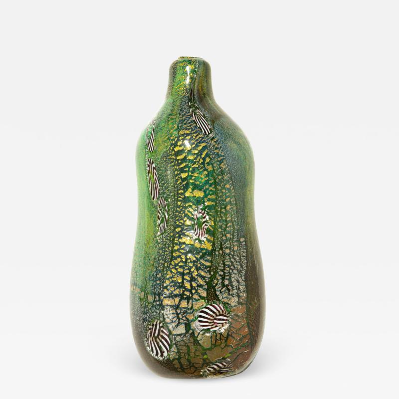 Aldo Nason Aldo Nason Hand Blown Glass Yokohama Vase 1960s