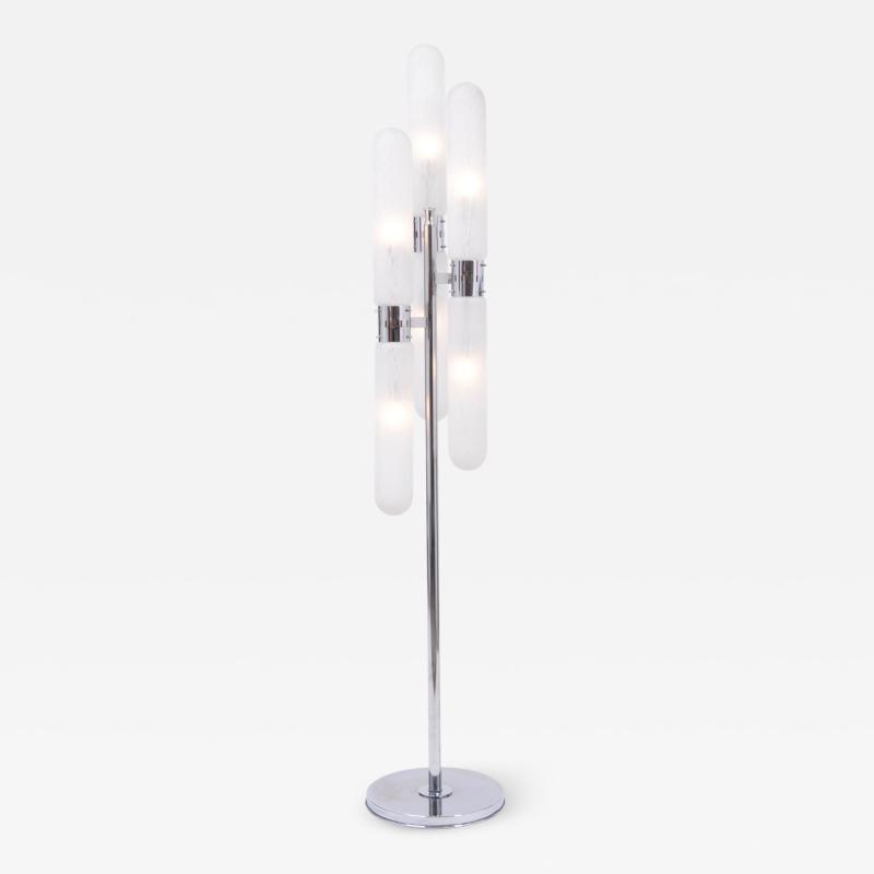 Aldo Nason Italian Mid Century Modern Murano Glass Floor Lamp by Aldo Nason for Mazzega