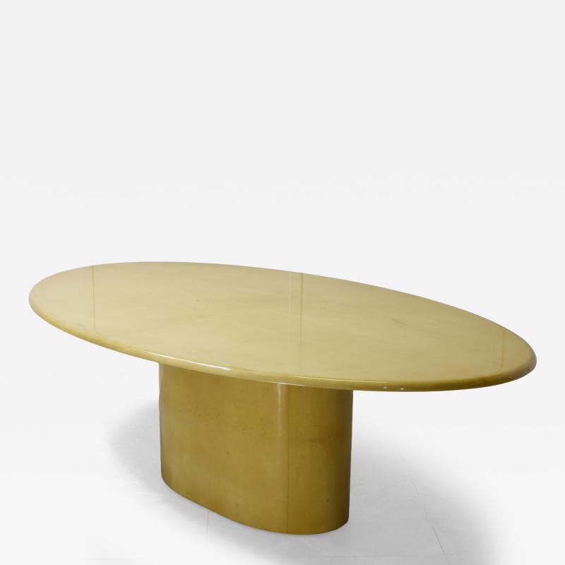 Aldo Tura Aldo Tura table laquered parchment 1970s 