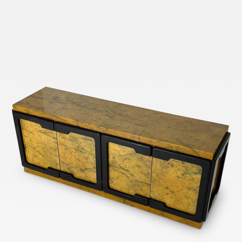 Aldo Tura Goatskin Sideboard Credenza Italy 1970