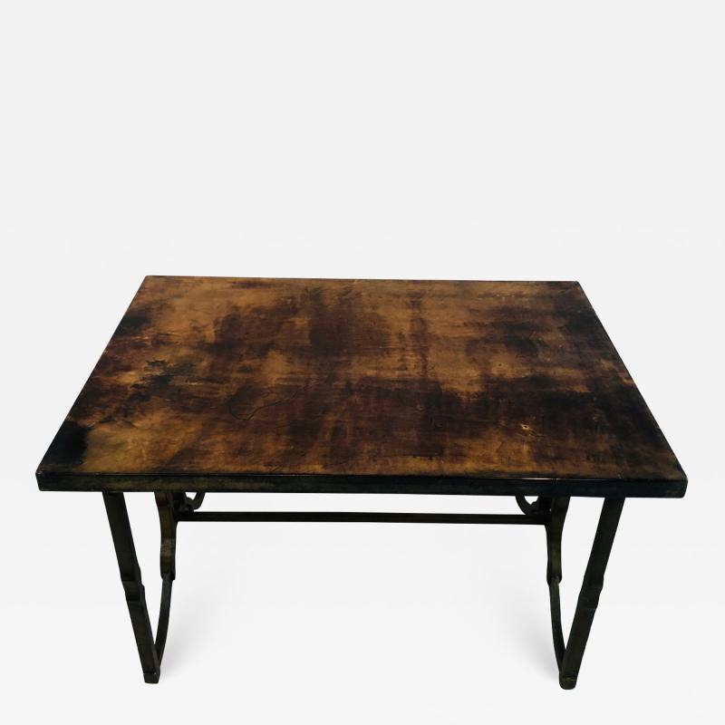 Aldo Tura Rare Aldo Tura Goat Skin Table