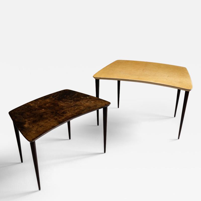 Aldo Tura Set of Coffee Tables by Aldo Tura Italy 1960s