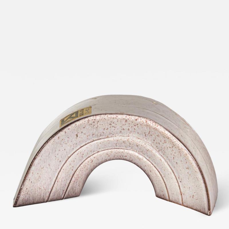 Alessio Tasca Ceramic freeform vase by Alessio Tasca