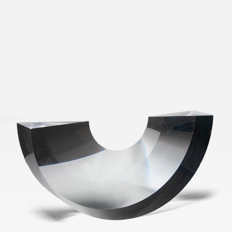 Alessio Tasca Large Arco Plexiglass Sculpture by Alessio Tasca for Fusina
