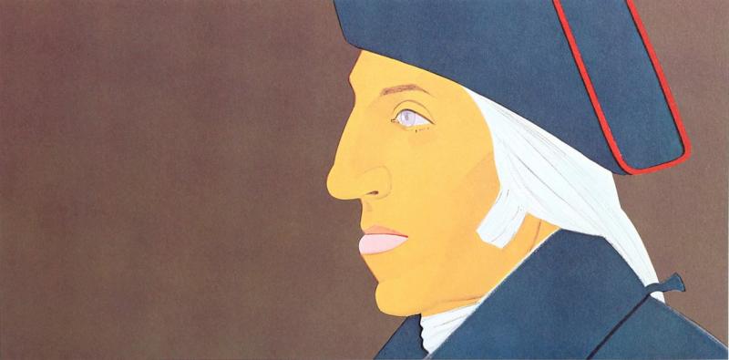 Alex Katz George Washington from Spirit of Independence Kent Bicentennial Portfolio