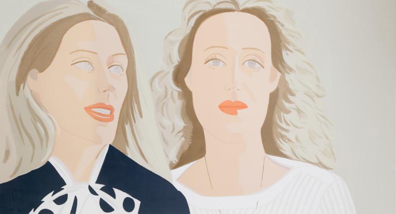 Alex Katz Julia and Alexandra