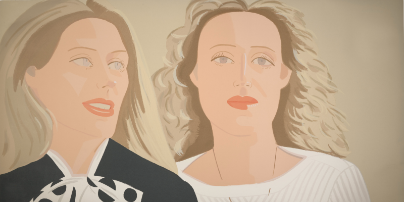 Alex Katz Julia and Alexandra