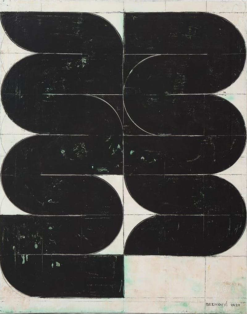Alexander Bezinovic Alexander Bezinovic Untitled acrylic on canvas 24 x 31 signed and dated