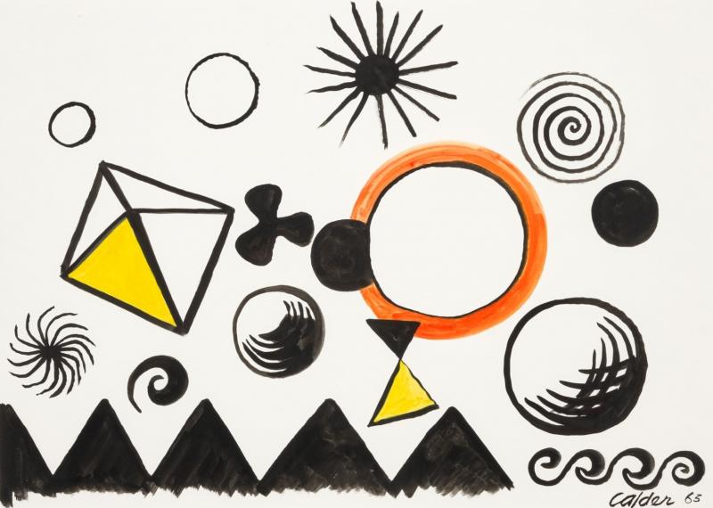 Alexander Calder Kite and Propeller 1963