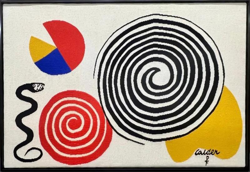 Alexander Calder La Poire Le Fromage et Le Serpent
