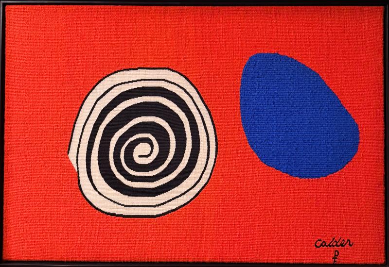 Alexander Calder La Tache Bleue