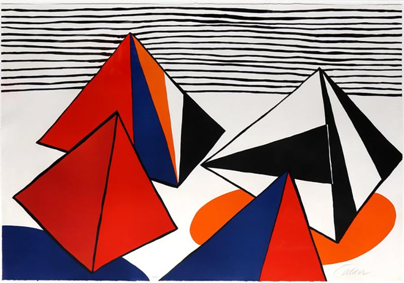 Alexander Calder Les Pyramides Grandes