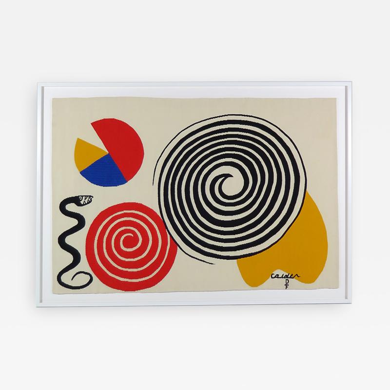 Alexander Calder Tapestry La Poire Le Fromage et Le Serpent