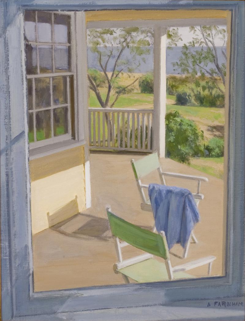 Alexander Farnham View From the Dining Room Window