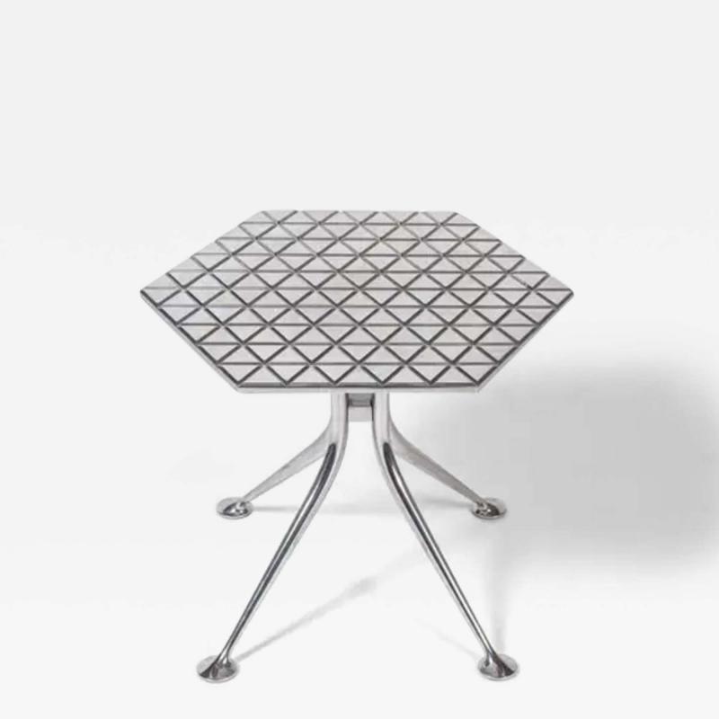 Alexander Girard Alexander Girard for Braniff Airlines Hexagon Side Table