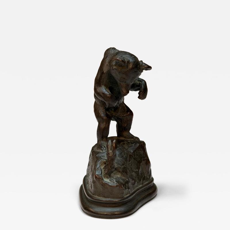 Alexander Phimister Proctor Cub Rabbit Bronze by Alexander Phimister Proctor 1894 copyright 1895
