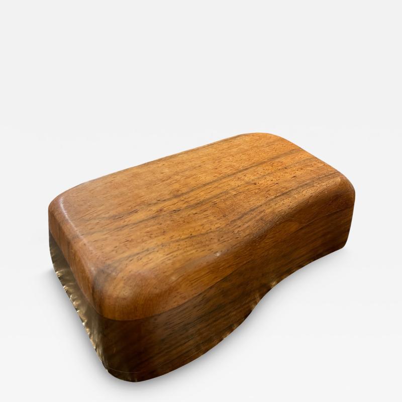Alexandre Noll 1950s carved wood decorative box