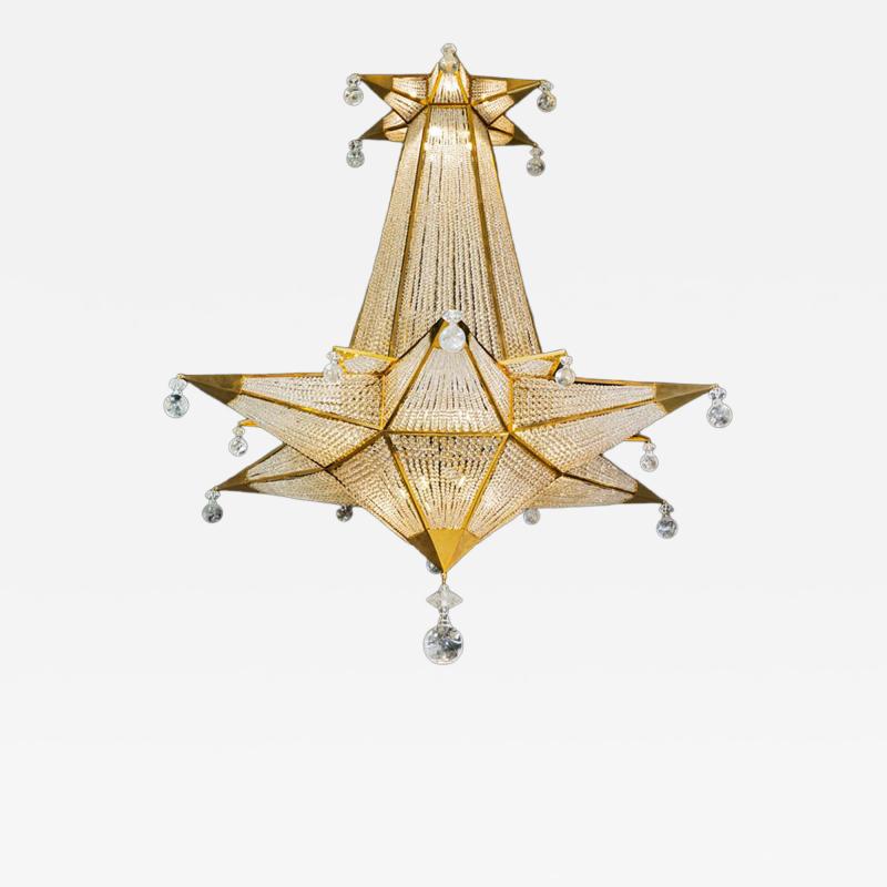 Alexandre Vossion Rock Crystal Chandelier Folies Model Made By Alexandre VOSSION PARIS
