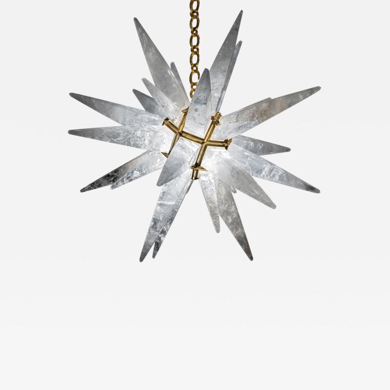 Alexandre Vossion Rock Crystal Ultimate Star Chandelier By Alexandre VOSSION