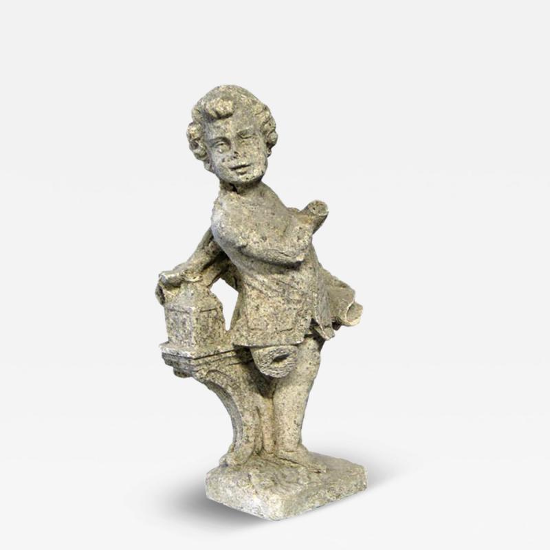 Alexandre variste Fragonard Late 19th Century French Belle poque Romantic Garden Sculpture
