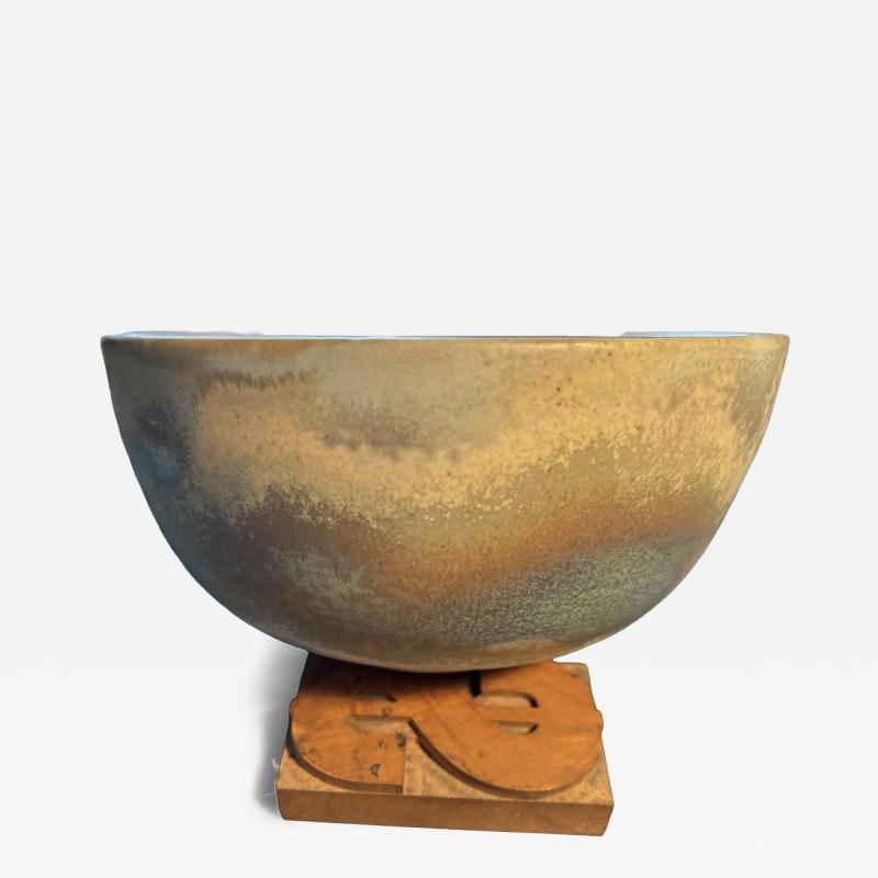 Alexis Kostanda Alexis Kostanda art pottery bowl Madoura Studio Vallauris