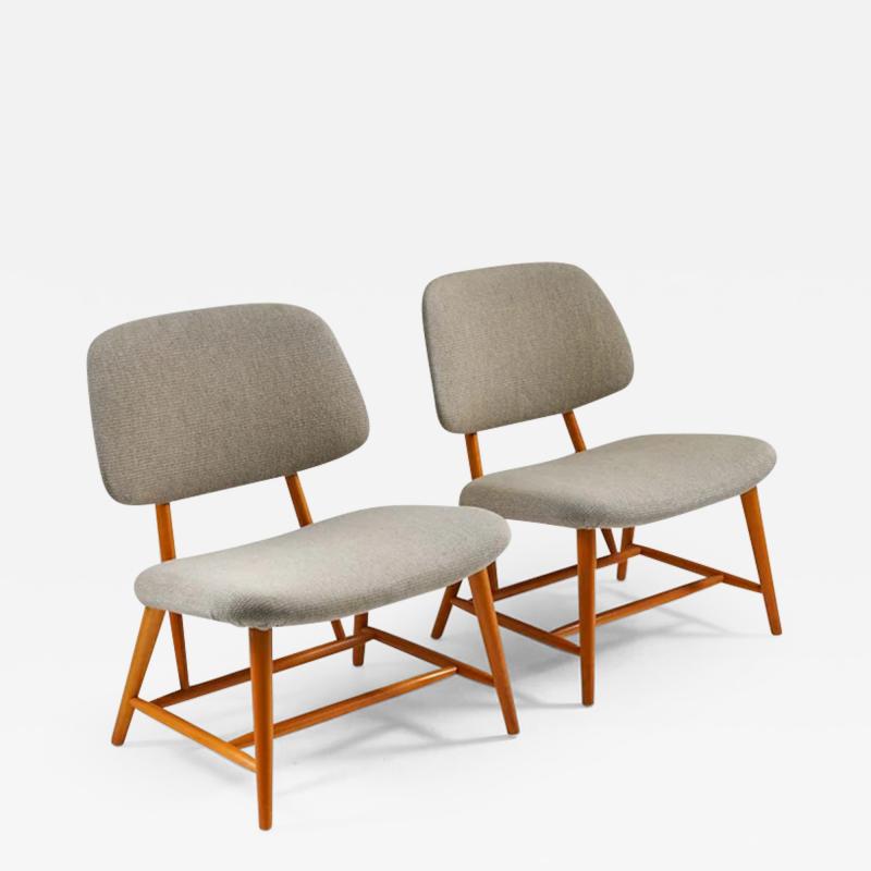 Alf Svensson Teve Chairs by Alf Svensson for Ljungs Industrier 1953