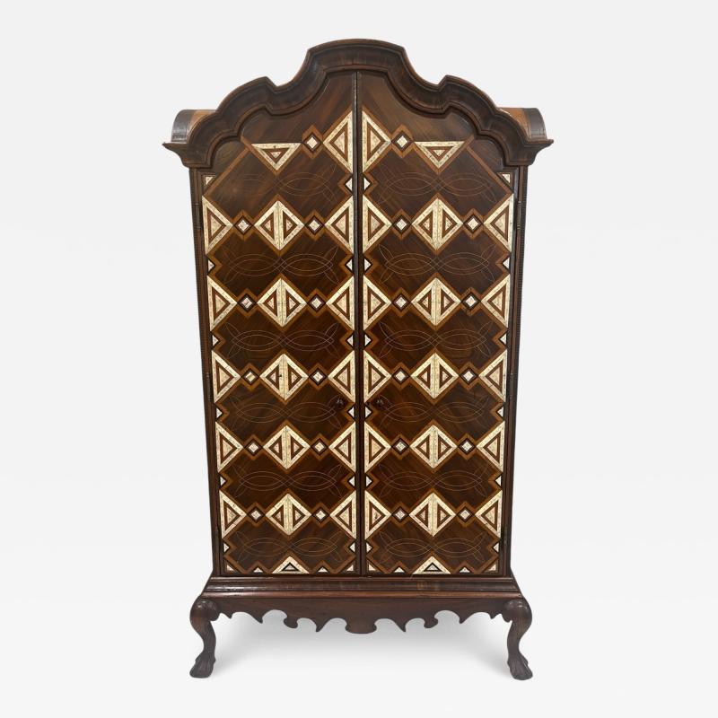 Alfonso Marina 18th Century Style Taraceado Cabinet by Alfonso Marina