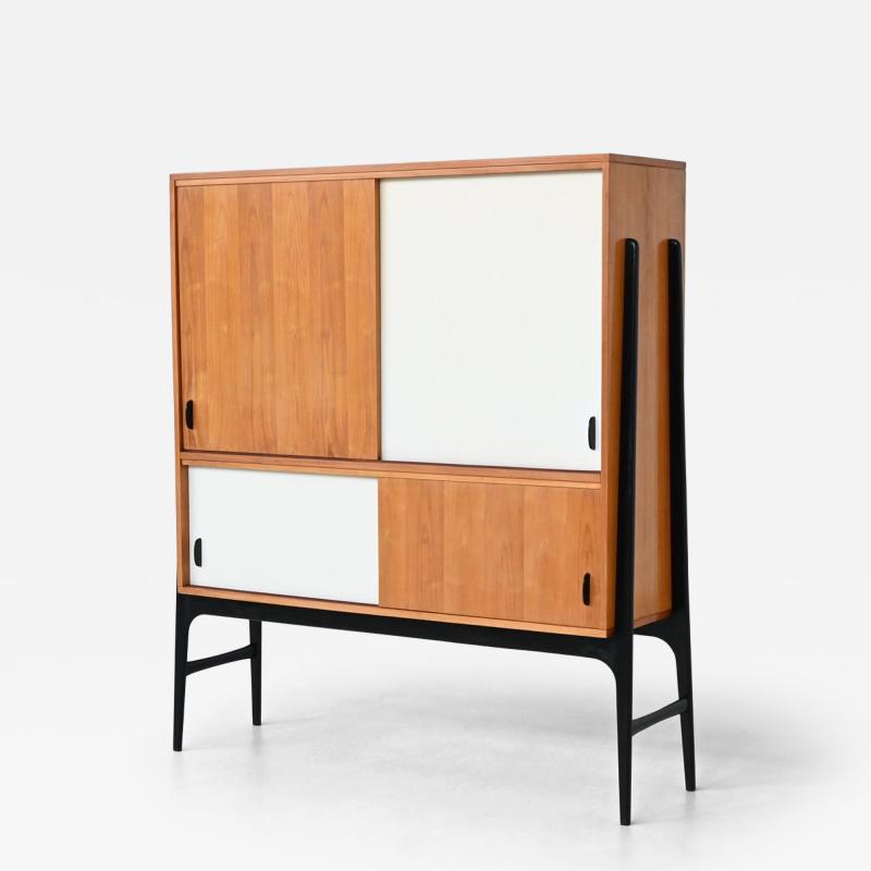 Alfred Hendrickx Alfred Hendrickx highboard in beech Belform Belgium 1958