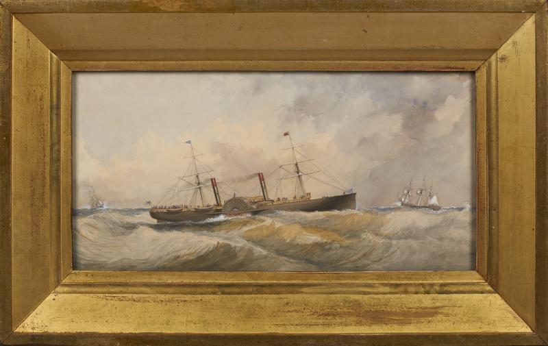 Alfred Jones - Portrait of a Steamship