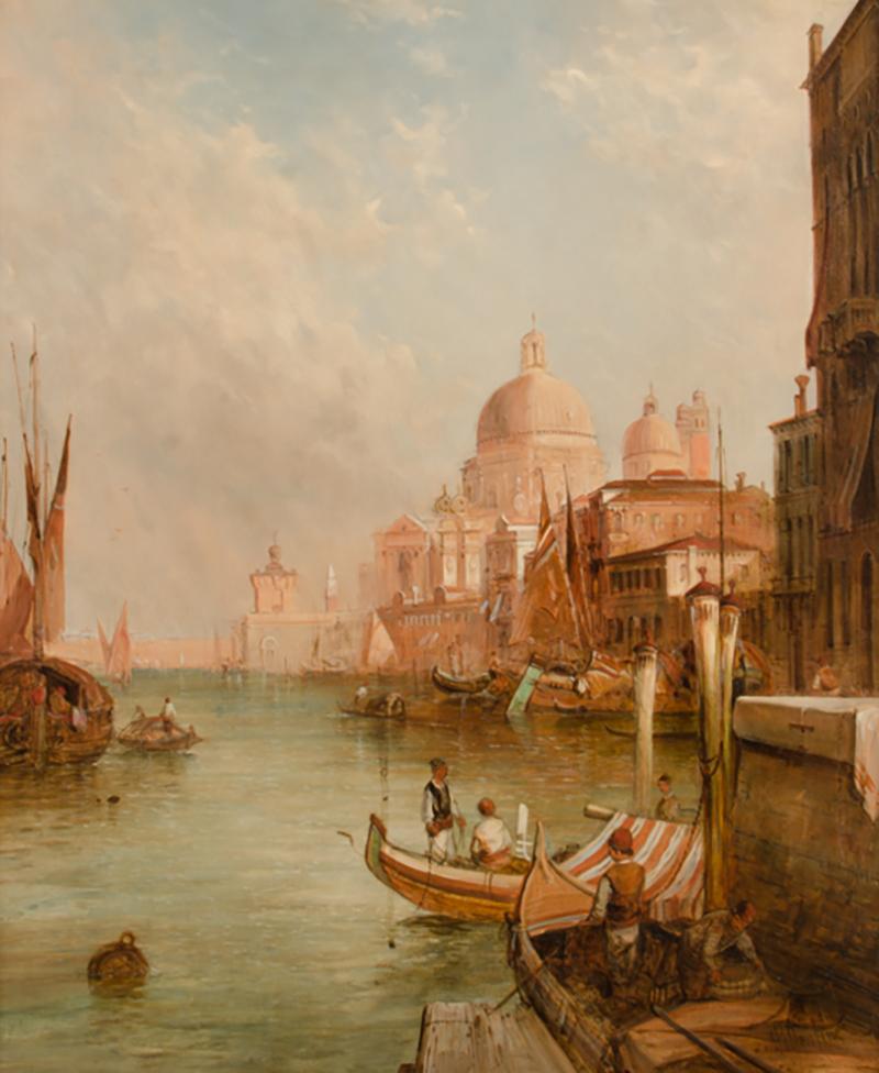 Alfred Pollentine Alfred Pollentine British 1836 1890 S Maria Della Salute Venice 