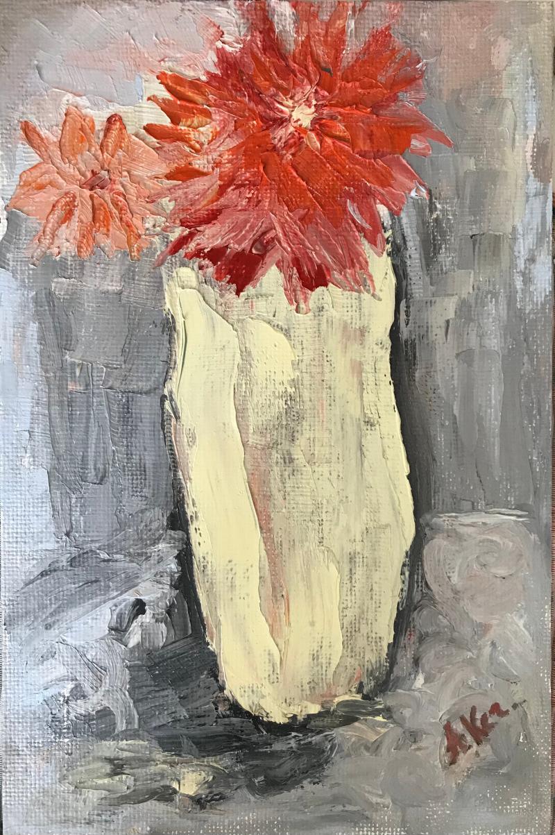 Alla Kechedzhan Chrysanthemums