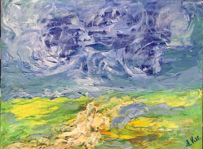 Alla Kechedzhan Cumulus Clouds