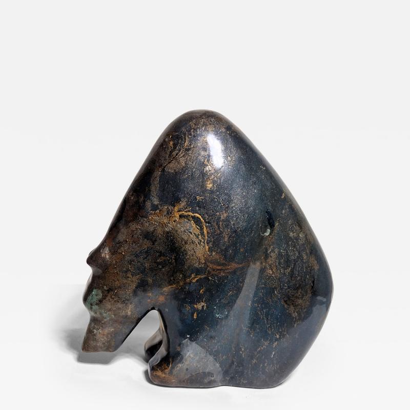 Allan Waidman Rounded Blue and Copper Bear