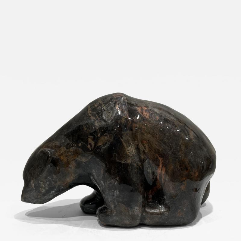Allan Waidman Walking Bear Copper bronze swirl