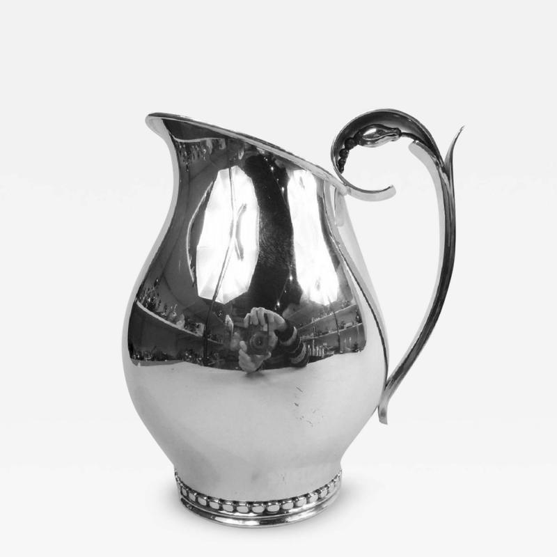 Alphonse La Paglia American Jensen Inspired Sterling Silver Water Pitcher by La Paglia