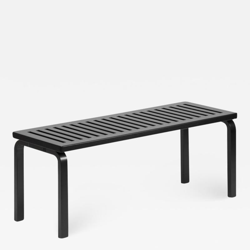 Alvar Aalto Alvar Aalto 153A Bench for Artek in Black Lacquer