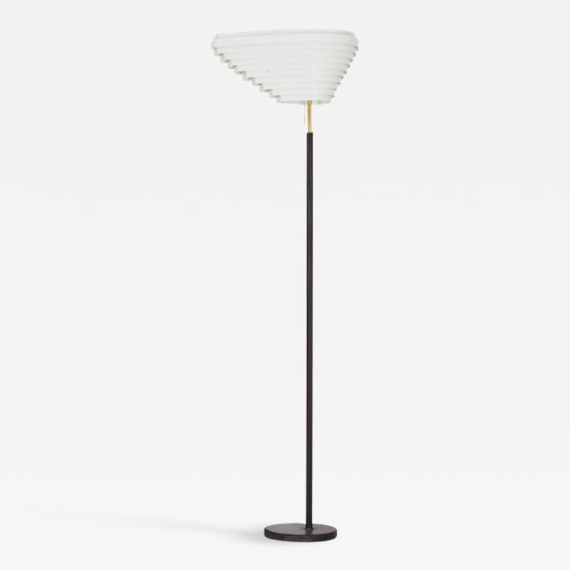 Alvar Aalto Angel Wing Floor Lamp Model A805 by Alvar Aalto for Valaistustyo Ky 1954