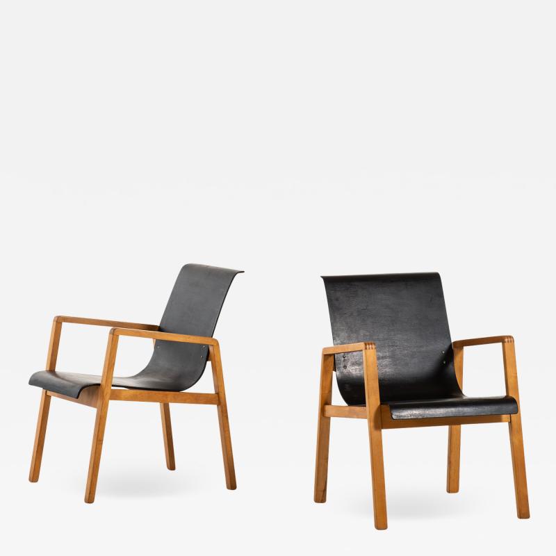 Alvar Aalto Armchairs Model 403 Produced by Artek