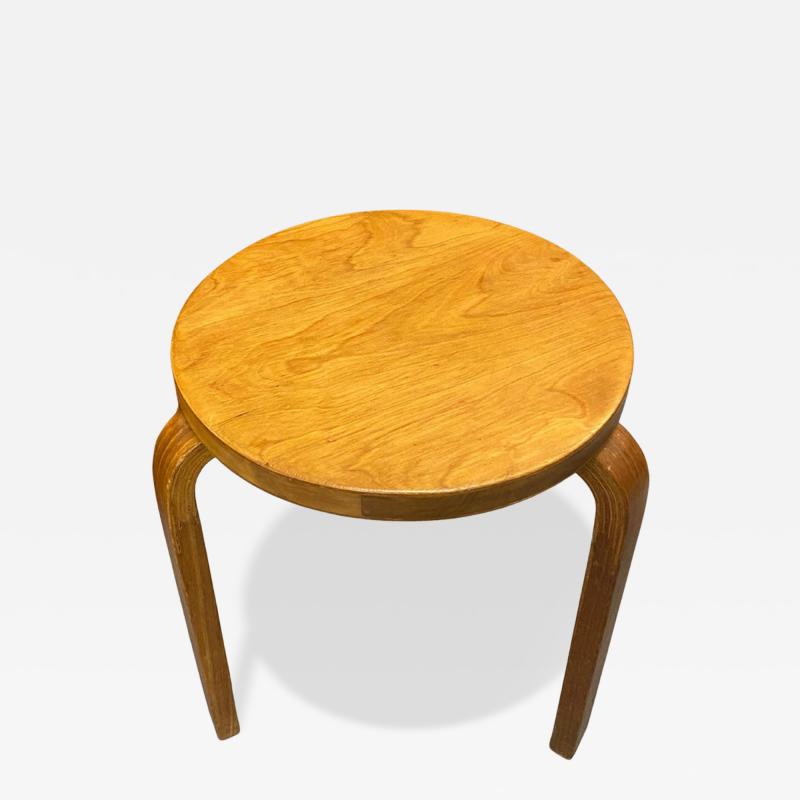 Alvar Aalto Iconic Alvar Aalto 3 legged Stool Model 60 In Birch Artek 1950s