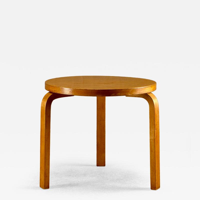 Alvar Aalto Model 70 side table by Alvar Aalto Finland 1940s