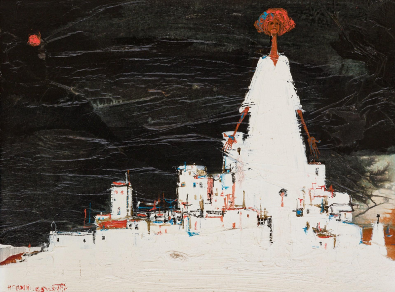 Alvin Carl Hollingsworth Statue of Liberty c 1970