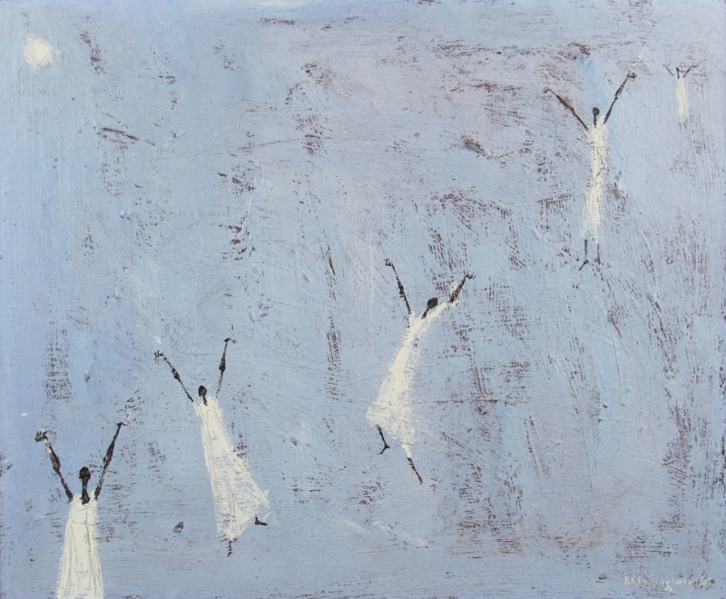 Alvin Carl Hollingsworth Women Dancing c 1970