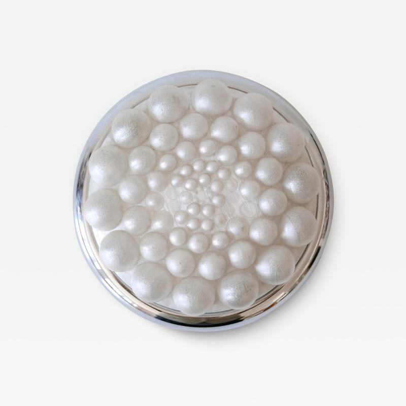 Amazing Mid Century Modern Bubble Flush Mount or Wall Light Germany 1970s