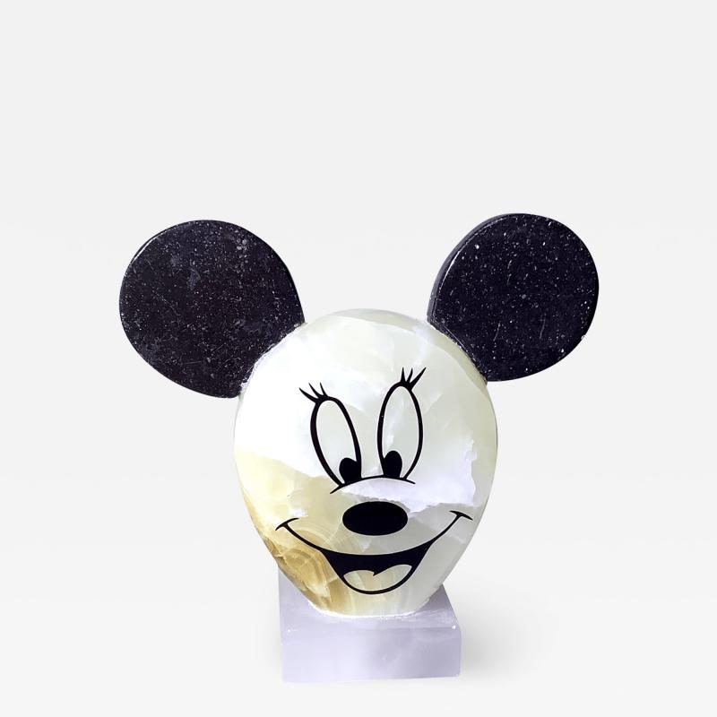 Ambient Mickey Mouse Light made from Onyx