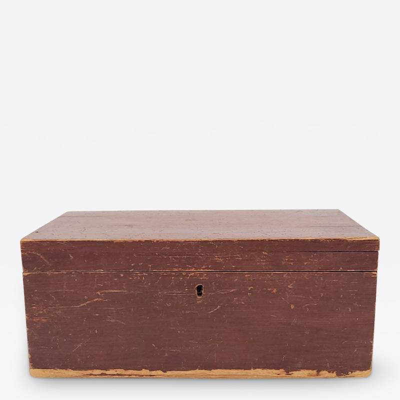 American 19th Century Painted Box