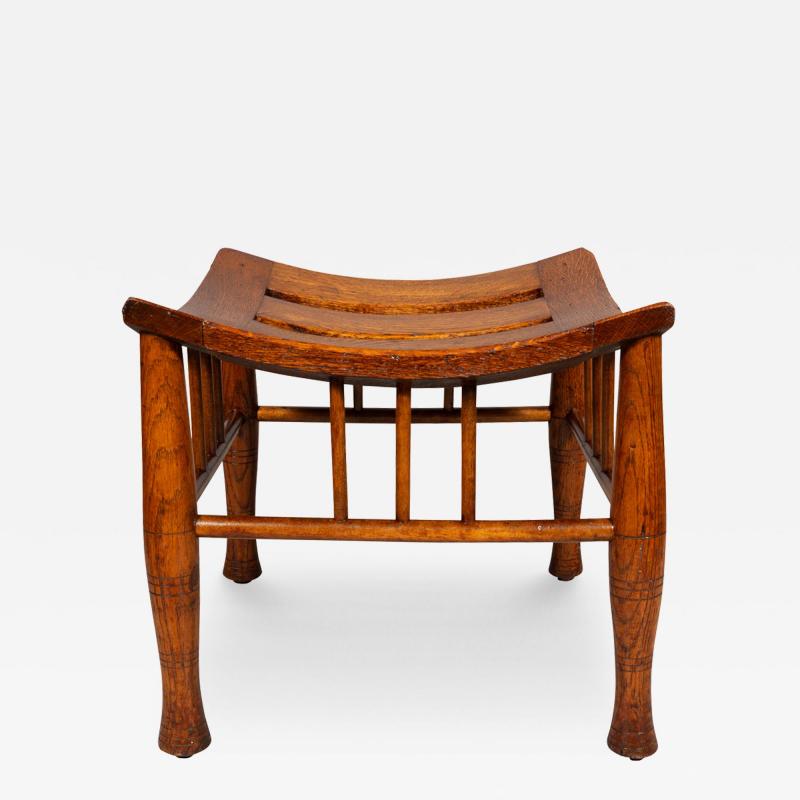 American Aesthetic Oak Thebes Stool