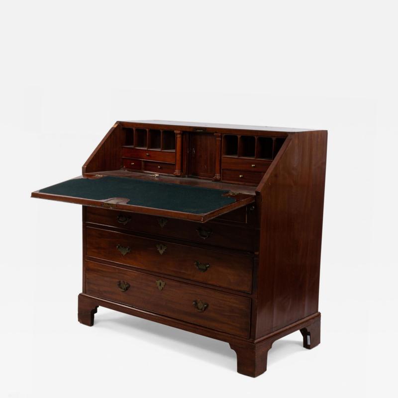 American Block Front Dropdown Mahogany Secretary Desk