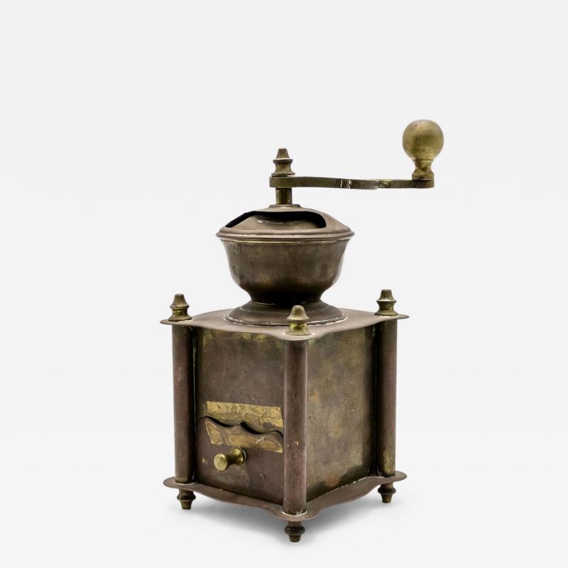 American Country Brass Coffee Grinder