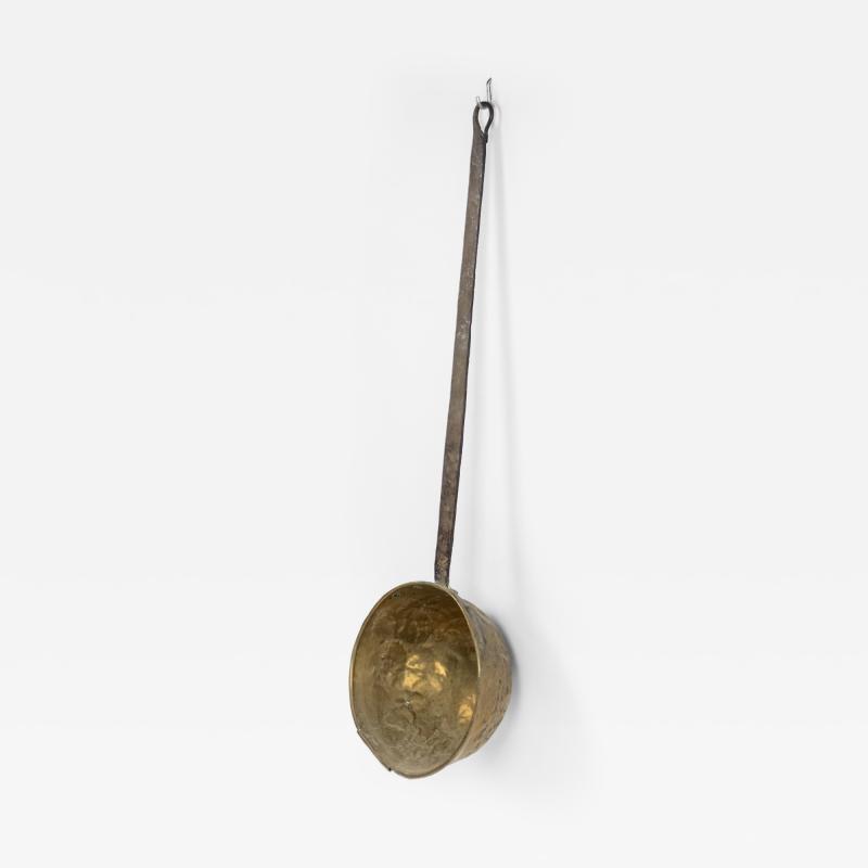 American Country Brass and Iron Ladle